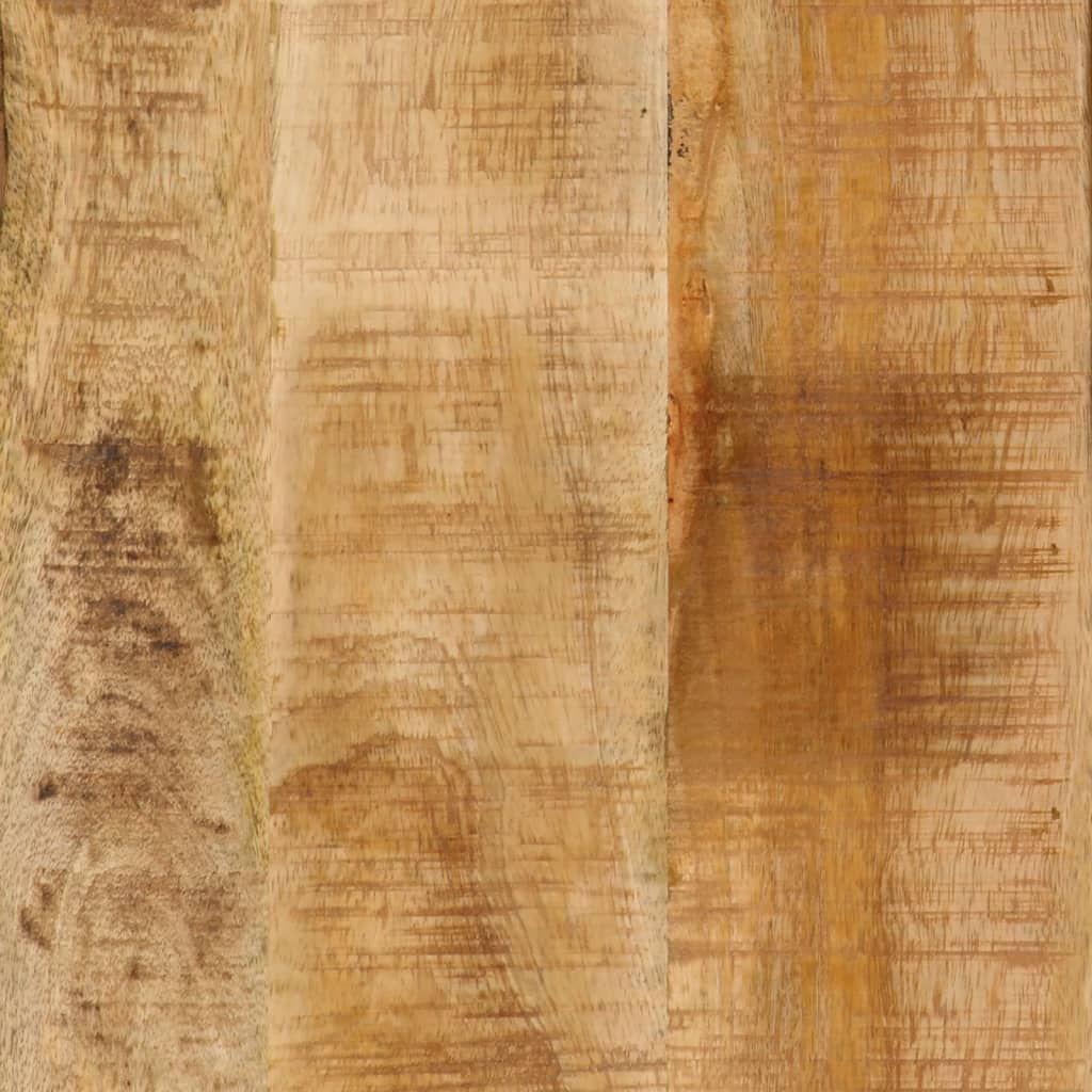 Psací Stůl 165X110X77 Cm Masivní Mangovník A Železo Tyrkysová