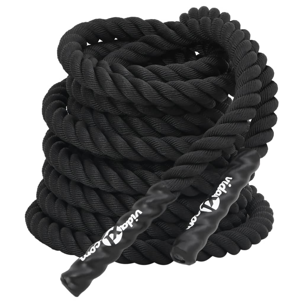 Posilovací Lano Černé 11 Kg Polyester