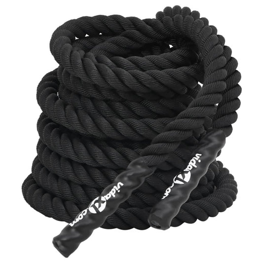 Posilovací Lano Černé 11 Kg Polyester