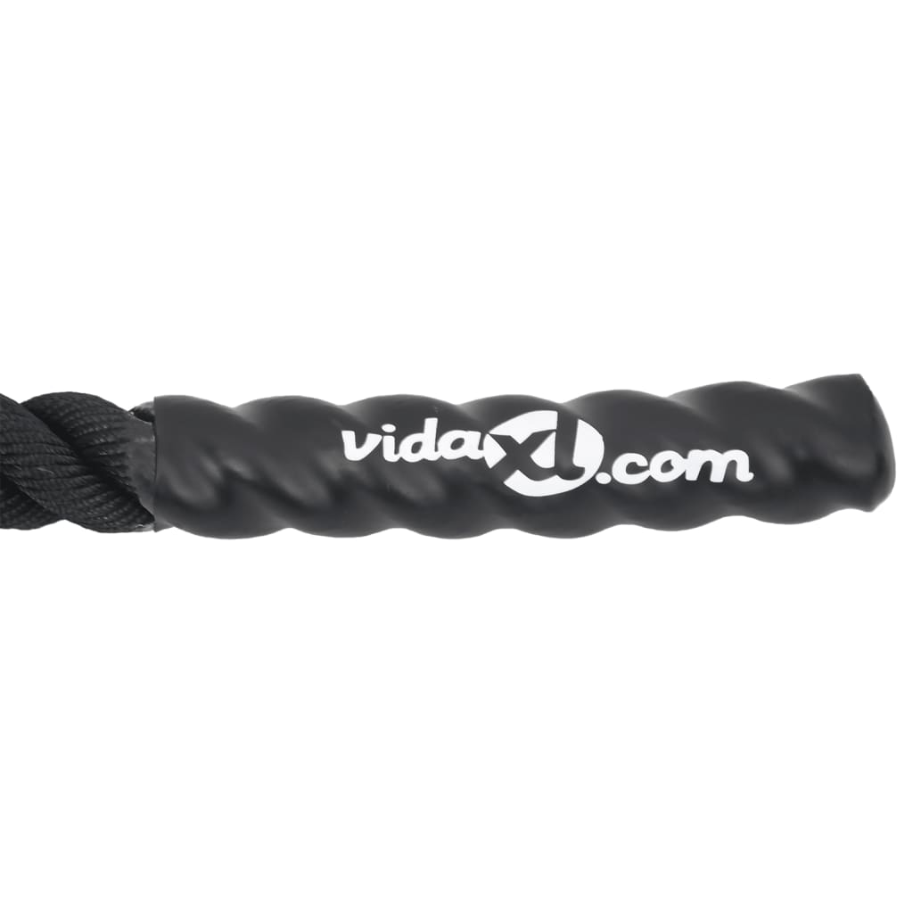 Posilovací Lano Černé 11 Kg Polyester