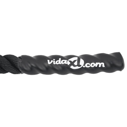 Posilovací Lano Černé 11 Kg Polyester