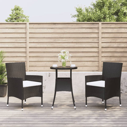 5Dílný Zahradní Bistro Set S Poduškami Béžový Polyratan