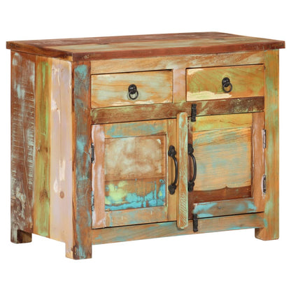 Příborník 68 X 35 X 55 Cm Masivní Recyklované Dřevo