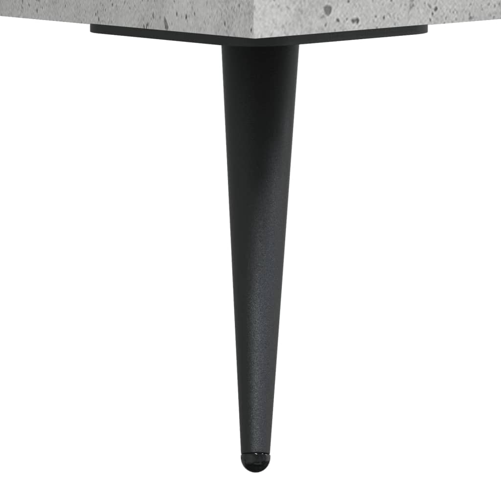 Příborník Betonově Šedý 69,5 X 34 X 90 Cm Kompozitní Dřevo