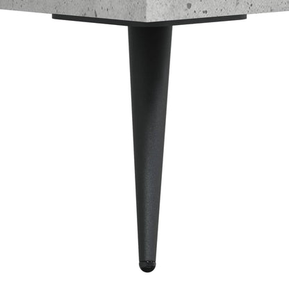 Příborník Betonově Šedý 69,5 X 34 X 90 Cm Kompozitní Dřevo