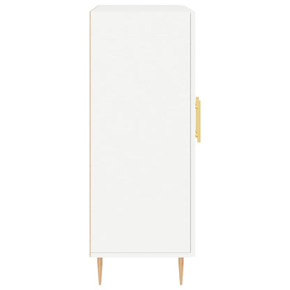 Příborník Bílý 69,5 X 34 X 90 Cm Kompozitní Dřevo