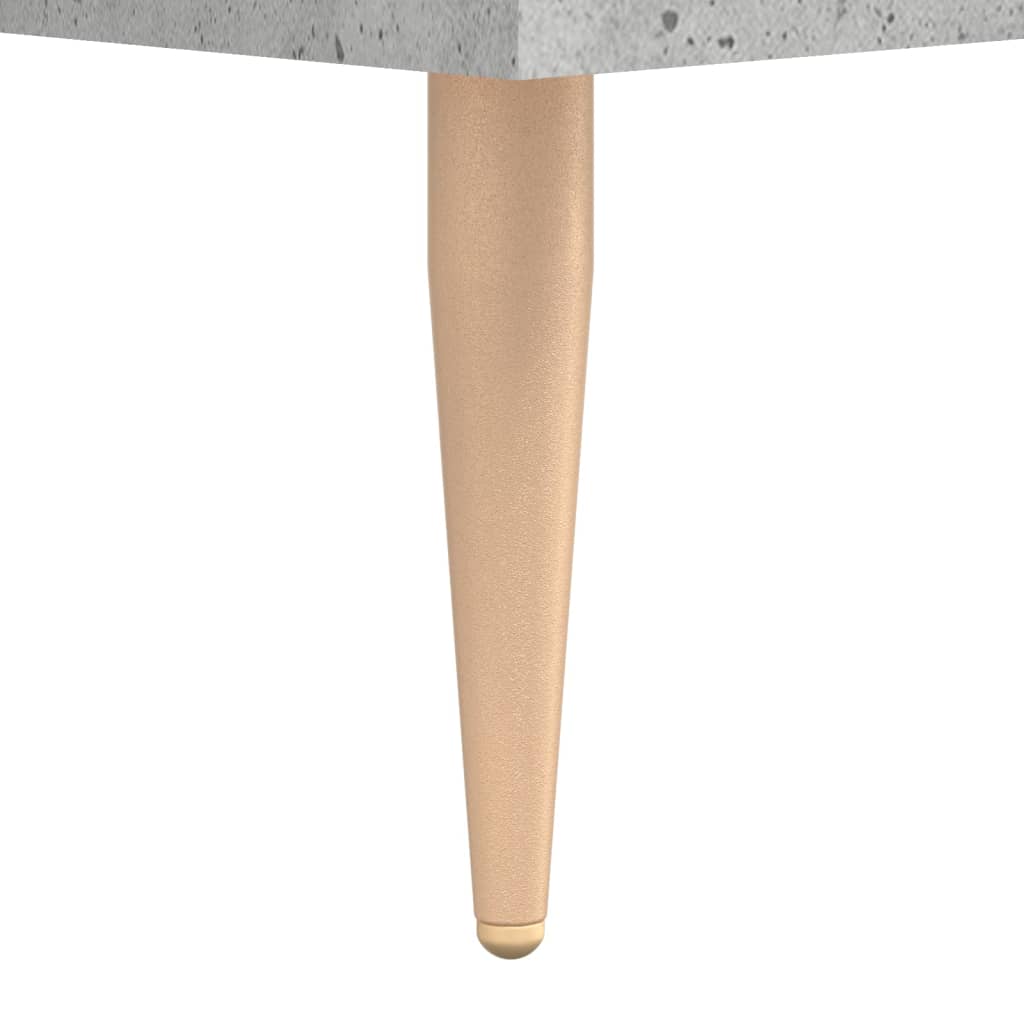 Příborník Betonově Šedý 69,5 X 34 X 90 Cm Kompozitní Dřevo