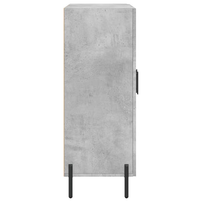 Příborník Betonově Šedý 69,5 X 34 X 90 Cm Kompozitní Dřevo