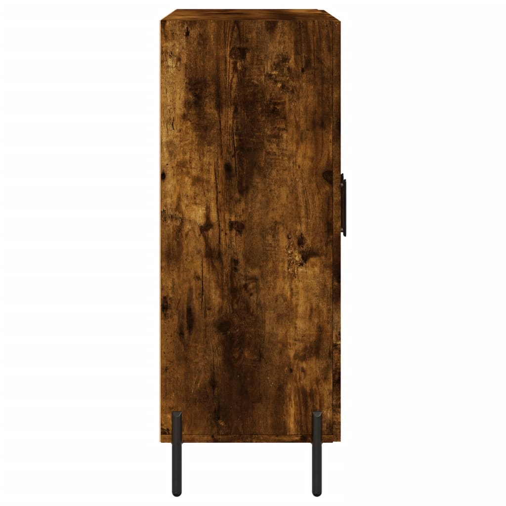 Příborník Kouřový Dub 69,5 X 34 X 90 Cm Kompozitní Dřevo