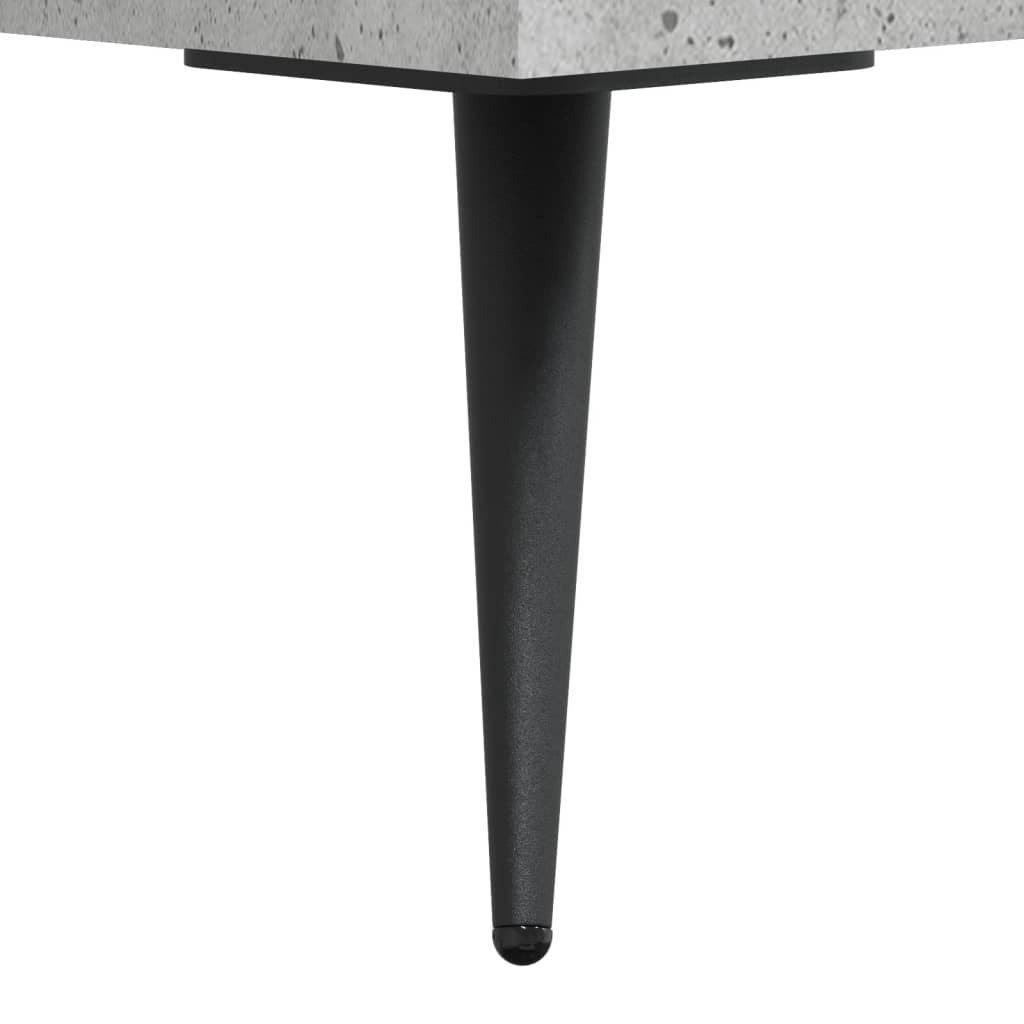 Příborník Betonově Šedý 69,5 X 34 X 90 Cm Kompozitní Dřevo
