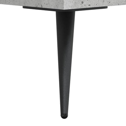 Příborník Betonově Šedý 69,5 X 34 X 90 Cm Kompozitní Dřevo