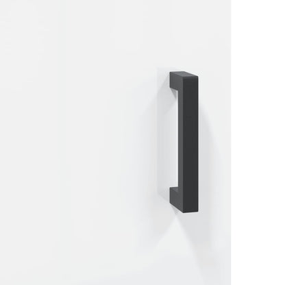Příborník Bílý S Vysokým Leskem 69,5X34X90 Cm Kompozitní Dřevo