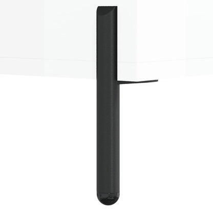 Příborník Bílý S Vysokým Leskem 69,5X34X90 Cm Kompozitní Dřevo