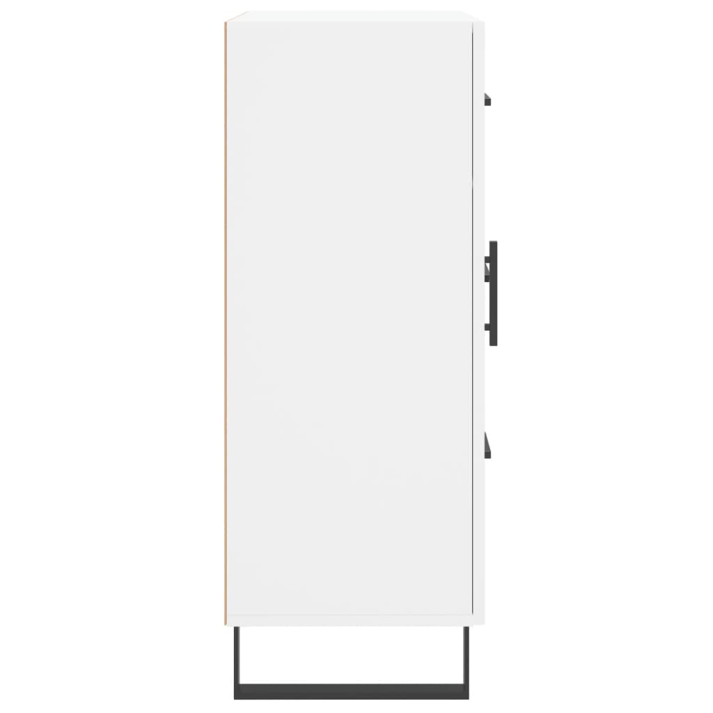 Příborník Bílý 69,5 X 34 X 90 Cm Kompozitní Dřevo