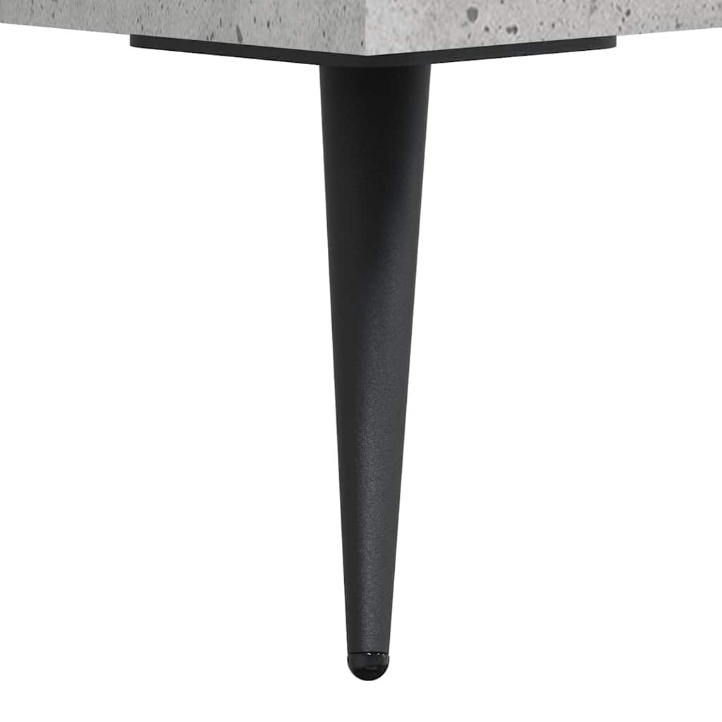 Příborník Betonově Šedý 69,5 X 34 X 90 Cm Kompozitní Dřevo