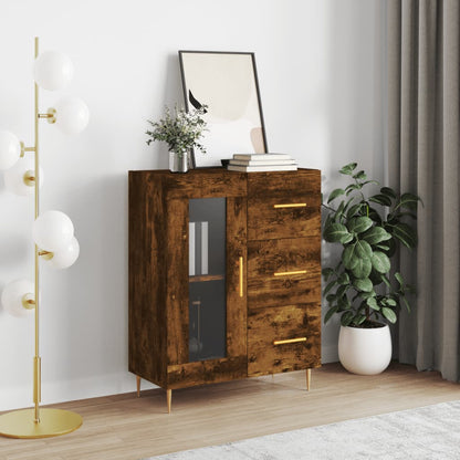 Příborník 69,5 X 34 X 90 Cm Kompozitní Dřevo