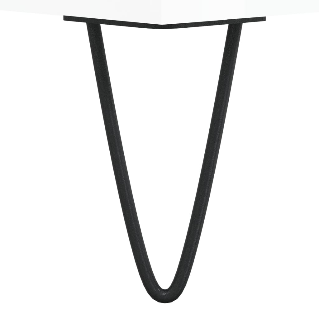 Příborník Bílý S Vysokým Leskem 69,5X34X90 Cm Kompozitní Dřevo