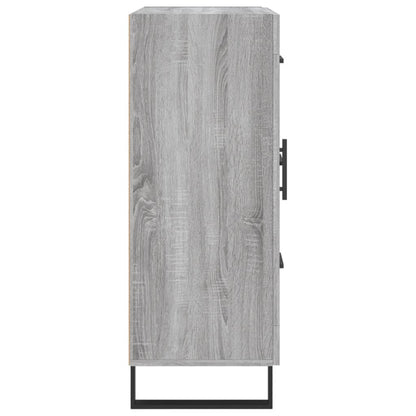 Příborník Šedý Sonoma 69,5 X 34 X 90 Cm Kompozitní Dřevo