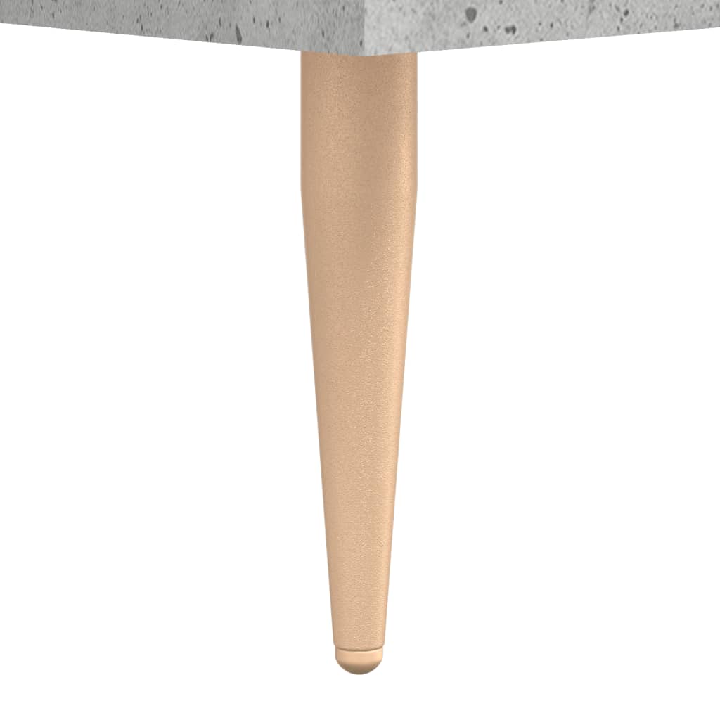 Knihovna Betonově Šedá 69,5 X 32,5 X 90 Cm Kompozitní Dřevo
