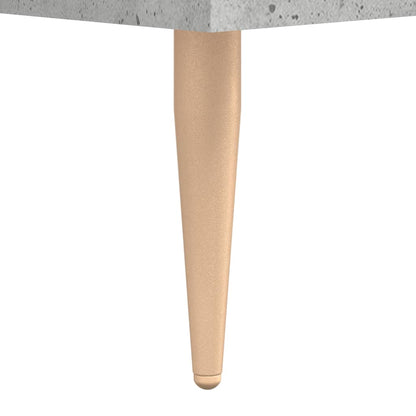 Knihovna Betonově Šedá 69,5 X 32,5 X 90 Cm Kompozitní Dřevo