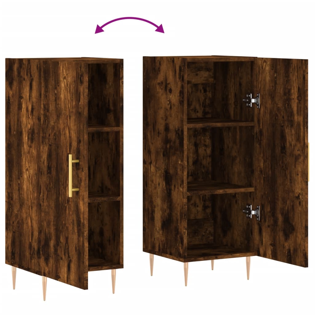 Příborník 34,5 X 34 X 90 Cm Kompozitní Dřevo