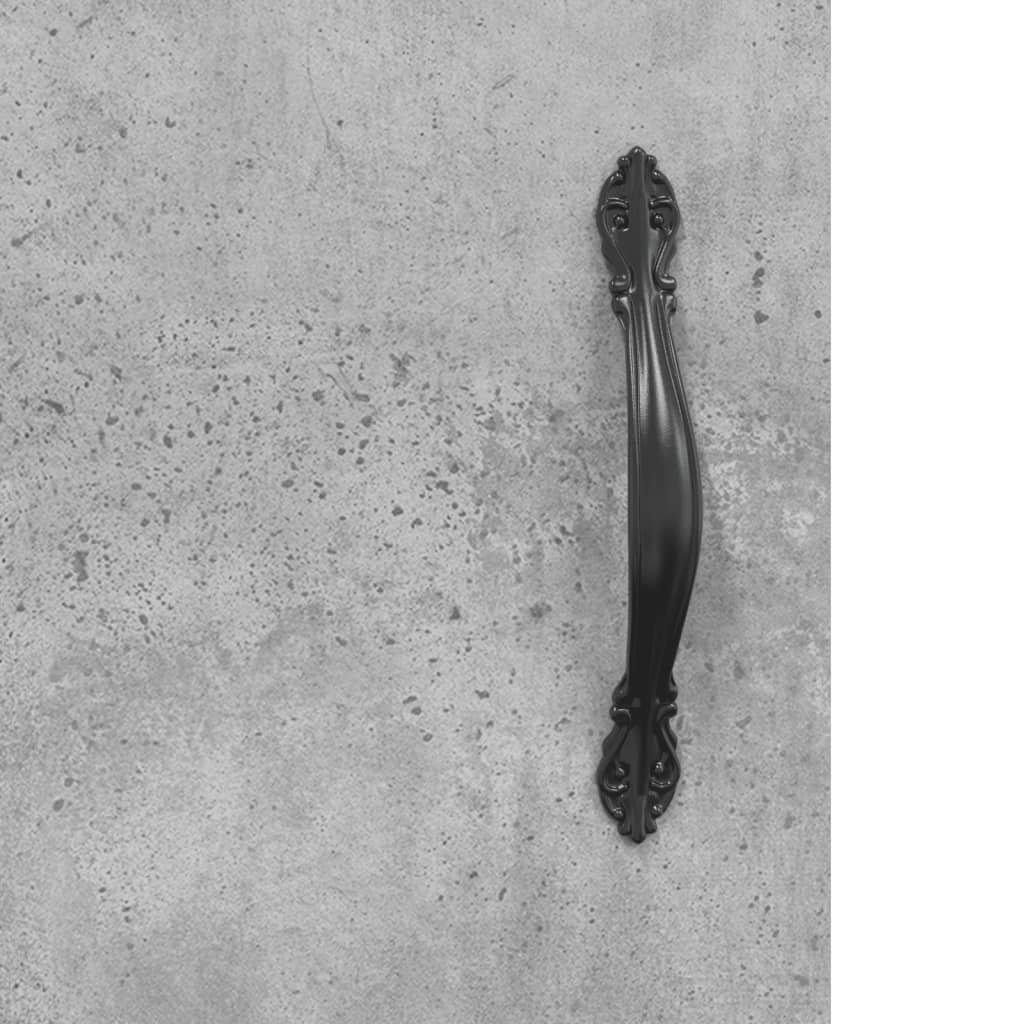 Příborník Betonově Šedý 34,5 X 34 X 90 Cm Kompozitní Dřevo