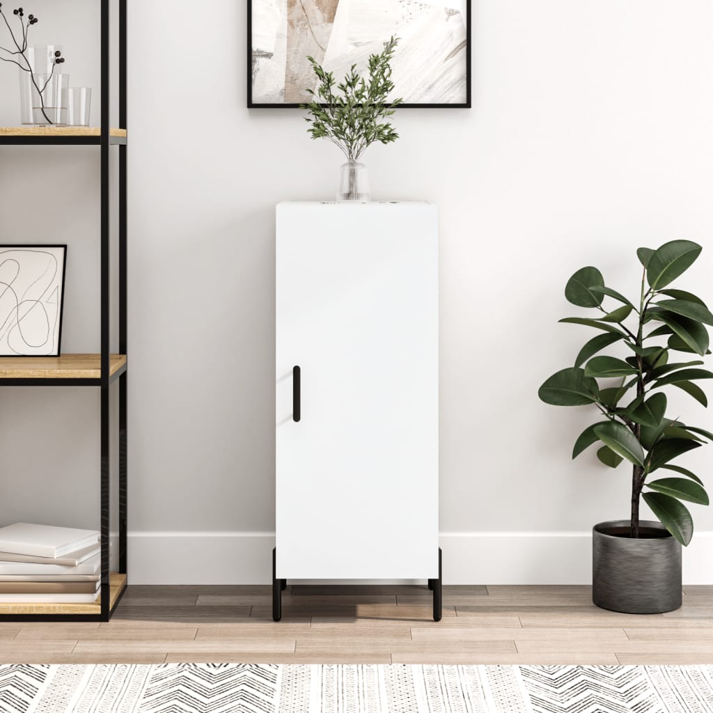 Příborník 34,5 X 34 X 90 Cm Kompozitní Dřevo