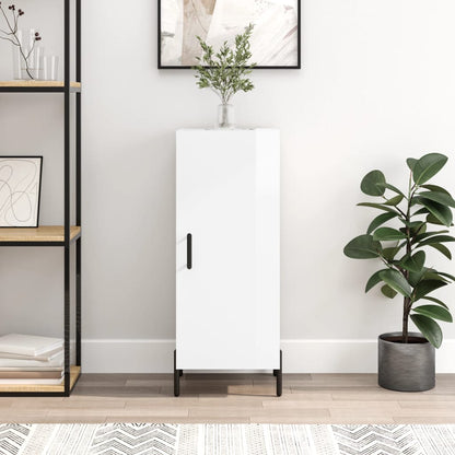 Příborník 34,5 X 34 X 90 Cm Kompozitní Dřevo