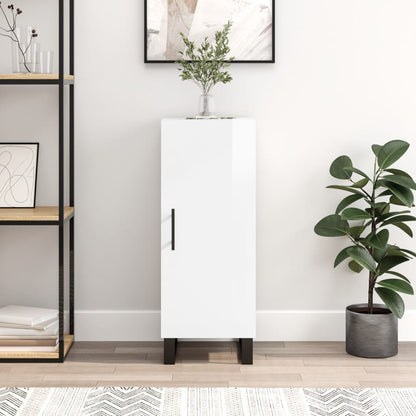 Příborník 34,5 X 34 X 90 Cm Kompozitní Dřevo