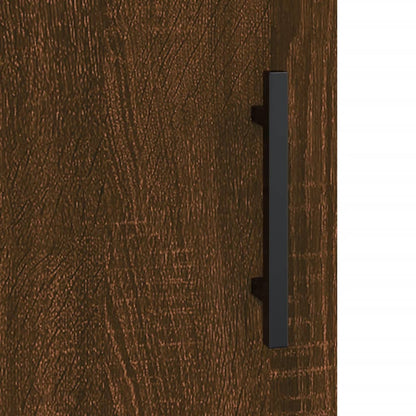 Příborník 34,5 X 34 X 90 Cm Kompozitní Dřevo