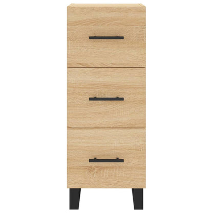 Příborník Dub Sonoma 34,5 X 34 X 90 Cm Kompozitní Dřevo