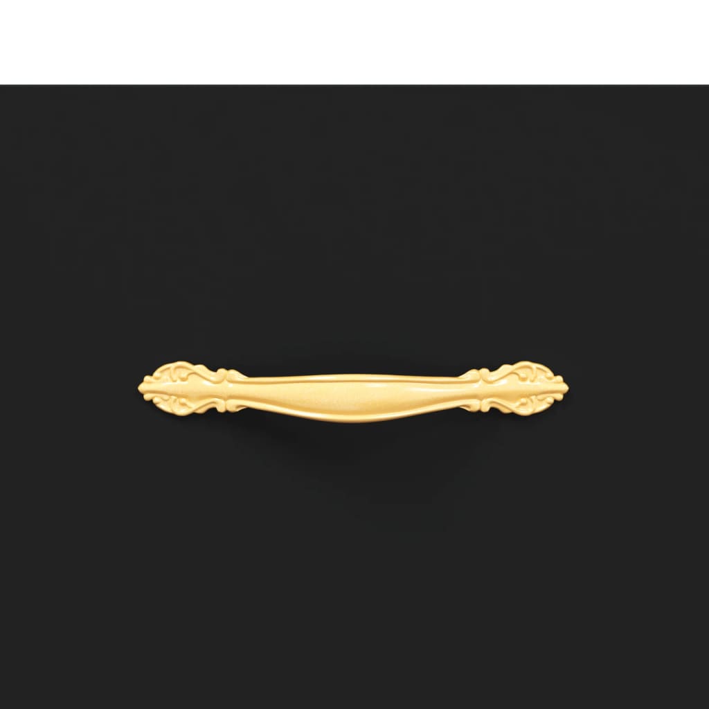 Příborník Černý 34,5 X 34 X 90 Cm Kompozitní Dřevo