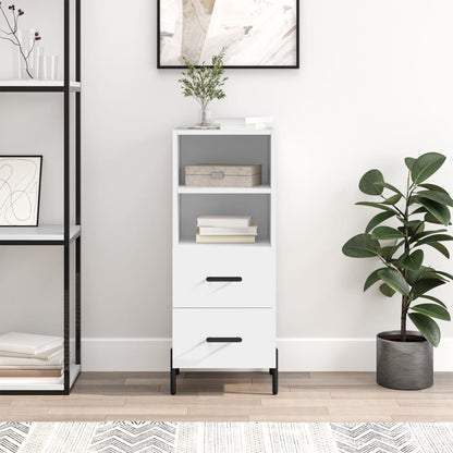 Příborník 34,5 X 34 X 90 Cm Kompozitní Dřevo