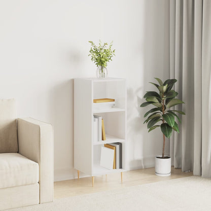 Příborník Bílý 34,5 X 32,5 X 90 Cm Kompozitní Dřevo