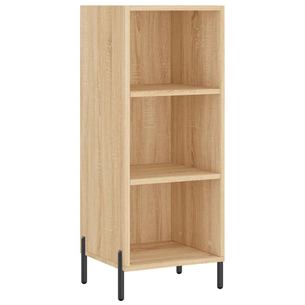 Příborník Dub Sonoma 34,5 X 32,5 X 90 Cm Kompozitní Dřevo