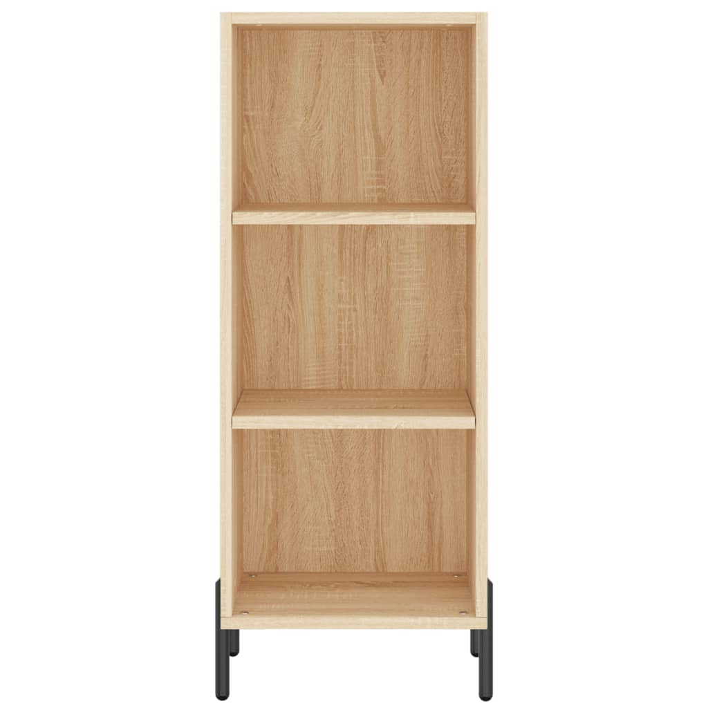 Příborník Dub Sonoma 34,5 X 32,5 X 90 Cm Kompozitní Dřevo