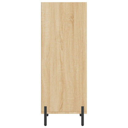Příborník Dub Sonoma 34,5 X 32,5 X 90 Cm Kompozitní Dřevo