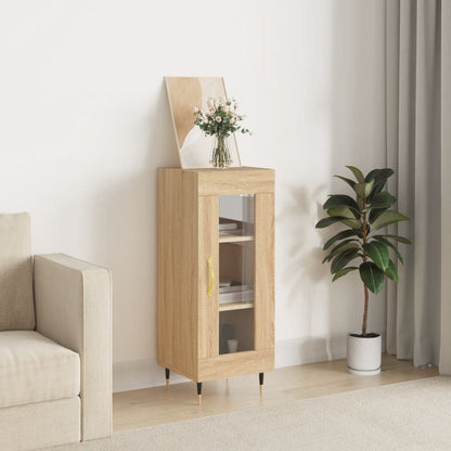 Příborník 34,5 X 34 X 90 Cm Kompozitní Dřevo