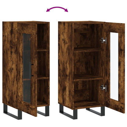 Příborník 34,5 X 34 X 90 Cm Kompozitní Dřevo