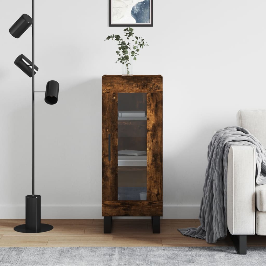 Příborník 34,5 X 34 X 90 Cm Kompozitní Dřevo