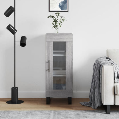 Příborník 34,5 X 34 X 90 Cm Kompozitní Dřevo