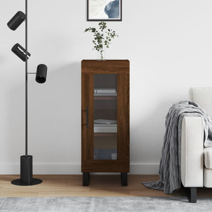 Příborník 34,5 X 34 X 90 Cm Kompozitní Dřevo