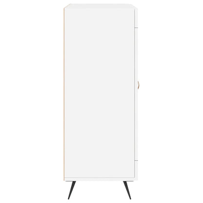 Příborník Bílý 69,5 X 34 X 90 Cm Kompozitní Dřevo
