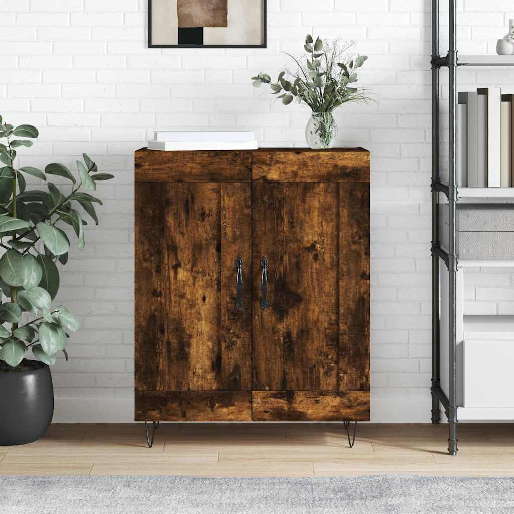 Příborník Bílý S Vysokým Leskem 69,5X34X90 Cm Kompozitní Dřevo