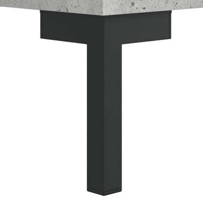 Příborník Betonově Šedý 69,5 X 34 X 90 Cm Kompozitní Dřevo