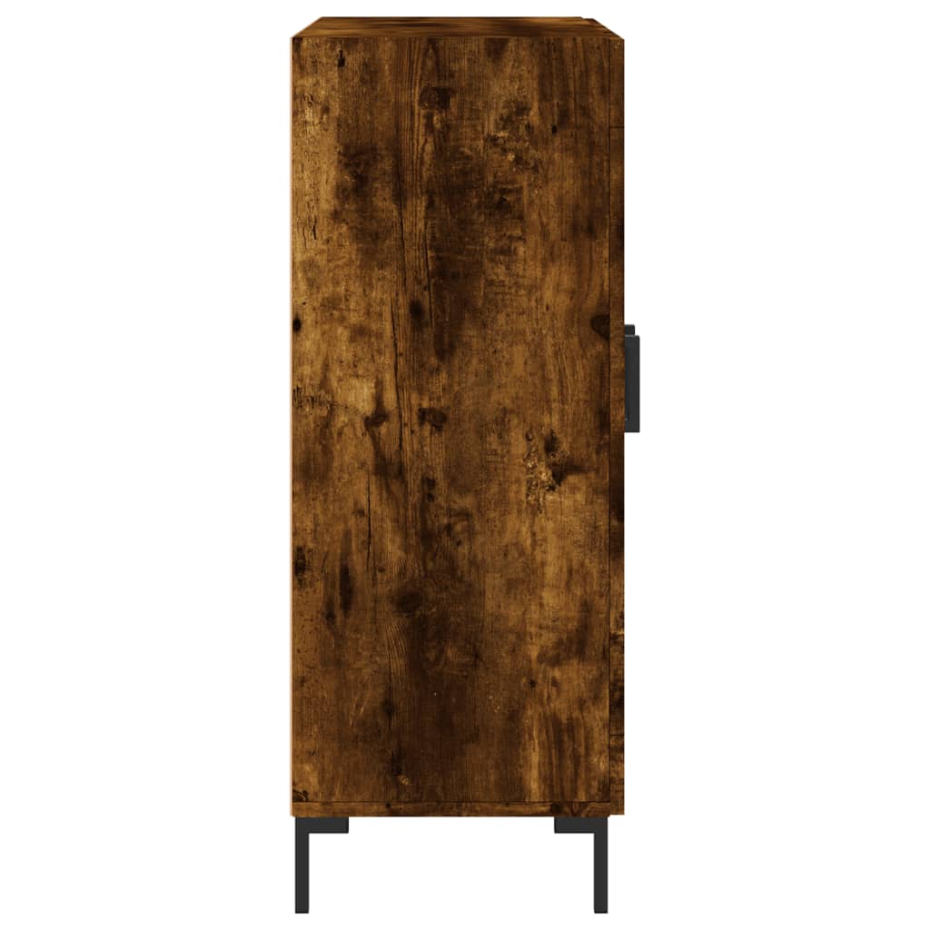 Příborník Kouřový Dub 69,5 X 34 X 90 Cm Kompozitní Dřevo