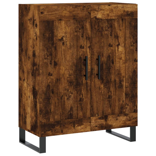 Příborník Kouřový Dub 69,5 X 34 X 90 Cm Kompozitní Dřevo