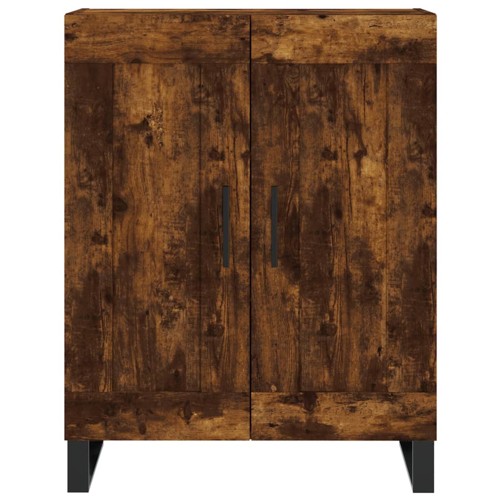 Příborník Kouřový Dub 69,5 X 34 X 90 Cm Kompozitní Dřevo