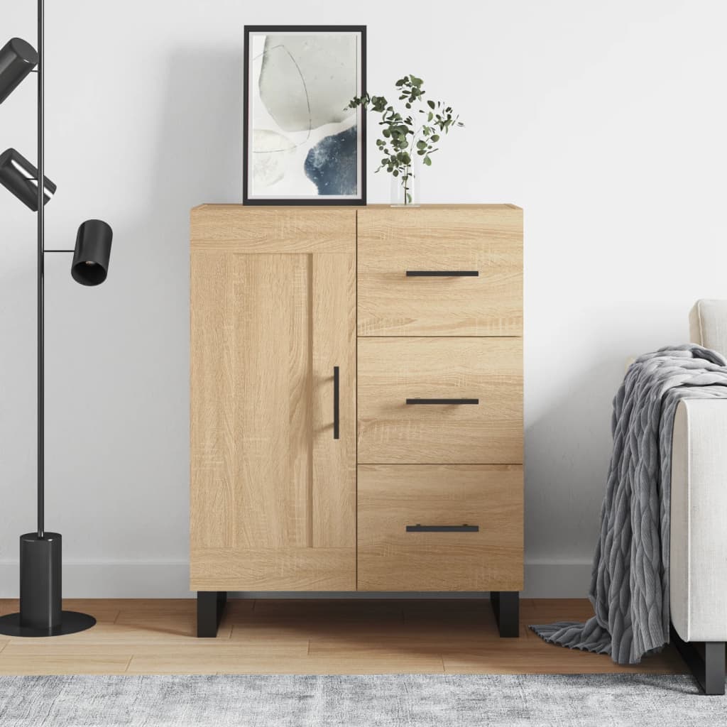 Příborník Bílý S Vysokým Leskem 69,5X34X90 Cm Kompozitní Dřevo