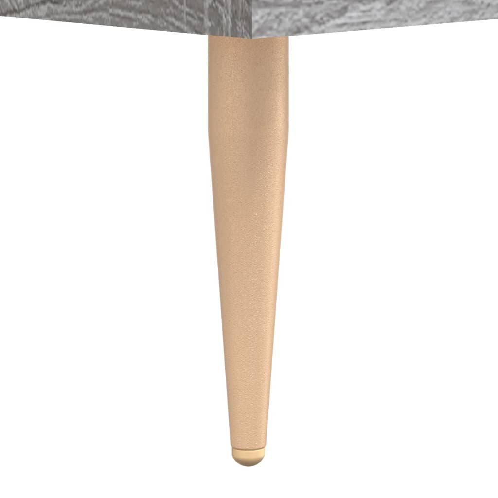 Příborník Šedý Sonoma 34,5 X 34 X 90 Cm Kompozitní Dřevo